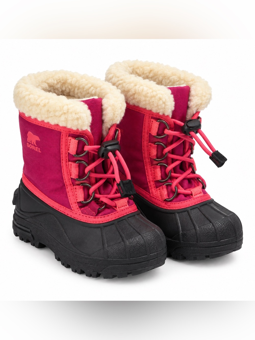Sorel Toddler Winter Boots Pink/Black Size 9 – NWOT